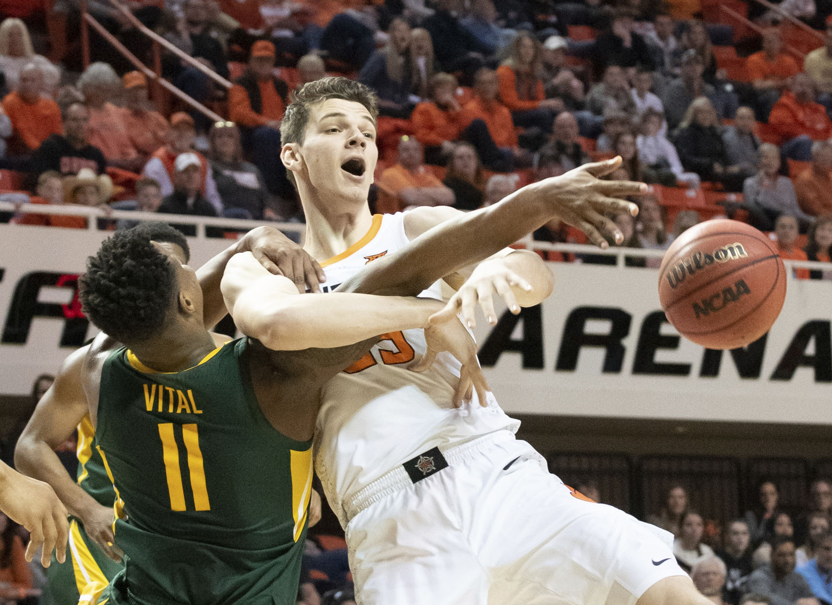 APTOPIX Baylor Oklahoma St Basketball